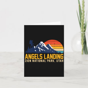 Engelenlanding zion nationaal park kamperen wandel kaart