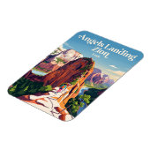 Engelenlanding Zion USA Magneet (Linkerzijde)