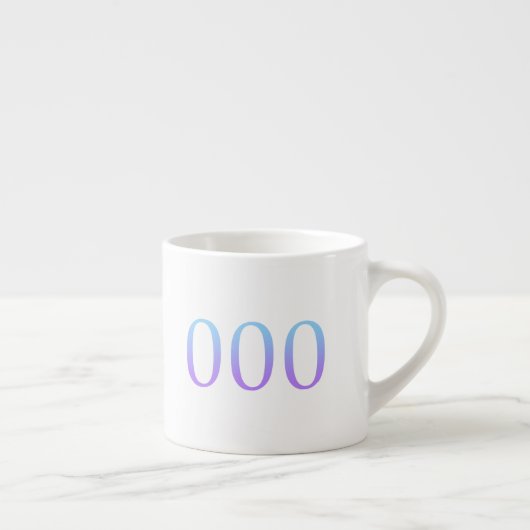Engelennummer 000 - Eénheid   Espresso Kop (Rechts)