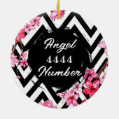 Engelennummer "4444" keramisch ornament (Achterkant)