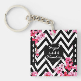 Engelennummer "4444" sleutelhanger