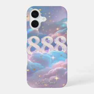 Engelennummer 888 – Kosmische Manifestatie iPhone 16 Hoesje