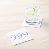 Engelennummer 999  kartonnen onderzetters (Insitu)