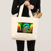 ENGELENPAD GROTE TOTE BAG (Voorkant (product))