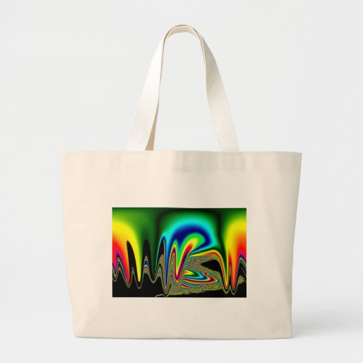 ENGELENPAD GROTE TOTE BAG (Voorkant)