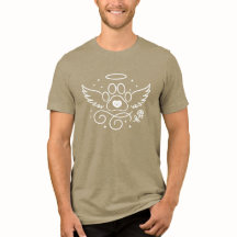 Engelenpootafdruk met vleugels en halo – Pet Memor