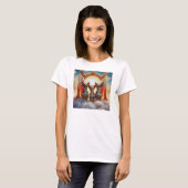 Engelenpoten boven de wolken t-shirt (Voorkant volledig)