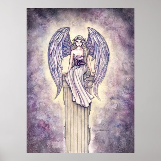 Engelenrust Poster van Molly Harrison (Voorkant)