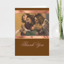  engelenschilderij bedankkaart