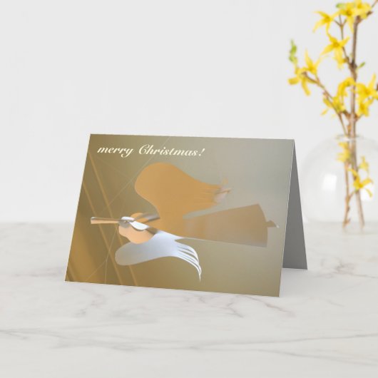 Engelentrompetten Kaart (Gele Bloem)