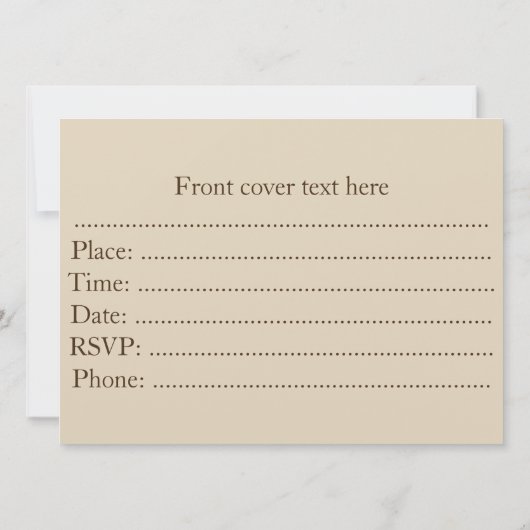 Engelentrompetten Kaart (Achterkant)