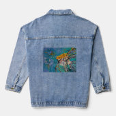 Engelenvissen jeansjas denim jacket (Achterkant)
