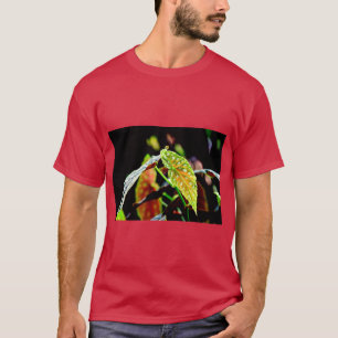 Engelenvleugelbegonia botanisch t-shirt