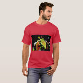 Engelenvleugelbegonia botanisch t-shirt (Voorkant volledig)