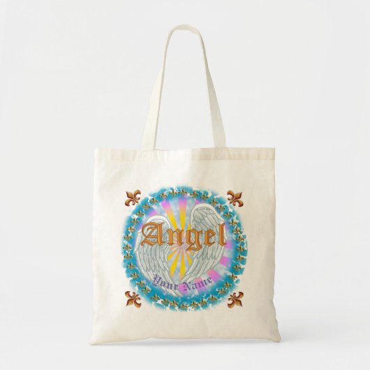 Engelenvleugels budget Tote Tas (Voorkant)