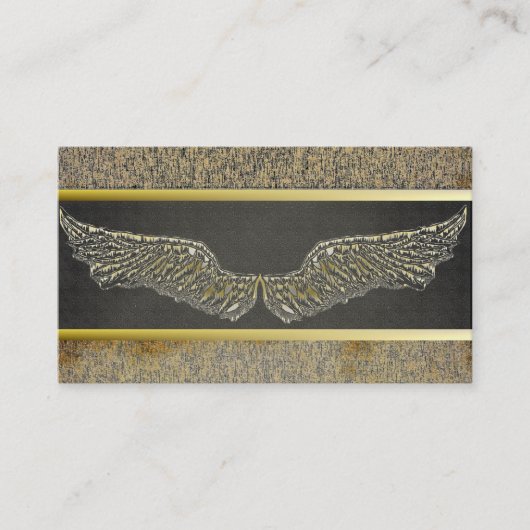 engelenvleugels, engelen, visitekaartjes (Voorkant)