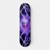 Engelenvleugels persoonlijk skateboard (Voorkant)