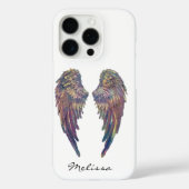Engelenvleugels, Schattige Whimsical Metaalachtige Case-Mate iPhone Case (Achterkant)