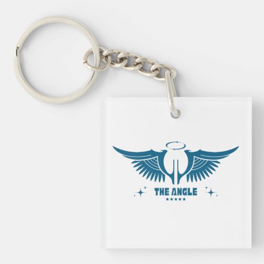 Engelenvleugels Sleutelhanger (voorkant)