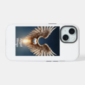 Engelenvleugels telefoonhoesje iPhone 15 case (Achterkant horizontaal)