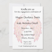 Engelenvleugels Uitnodiging (Voorkant)