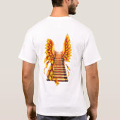 engelenvleugels voor Vaderdag T-shirt (Achterkant)