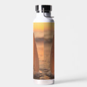 Engelenvleugelschelpen Thermische Tumbler Waterfles (Links)
