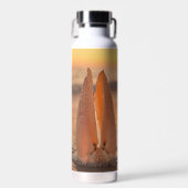 Engelenvleugelschelpen Thermische Tumbler Waterfles (Voorkant)