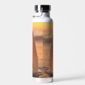 Engelenvleugelschelpen Thermische Tumbler Waterfles (Rechts)