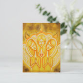 engelenvuur briefkaart (Staand voorkant)