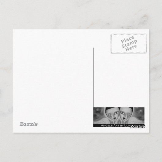 engelenvuur briefkaart (Achterkant)