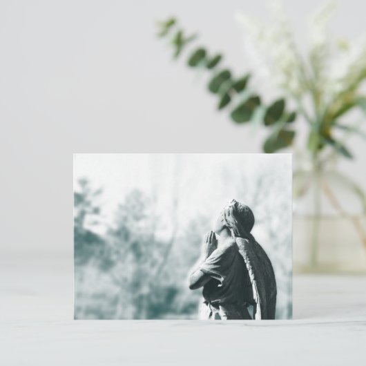 engelgebedje briefkaart (Staand voorkant)