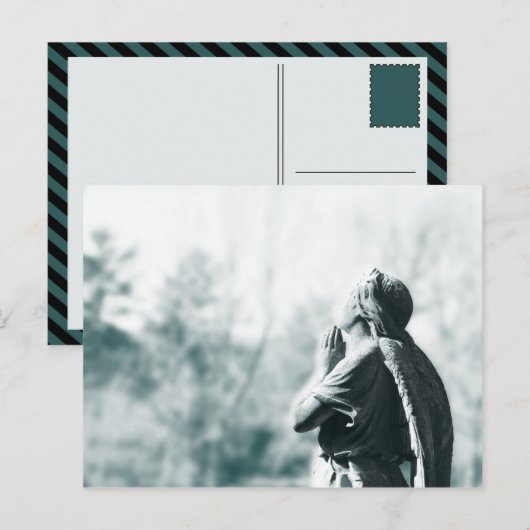 engelgebedje briefkaart (Voorkant / Achterkant)