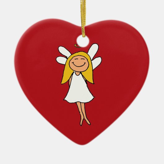 engelhart keramisch ornament (Voorkant)