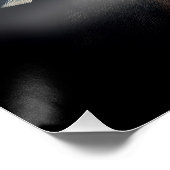 Engelig Halloween Kerkhof & Mumie Perfect Poster (Hoek)