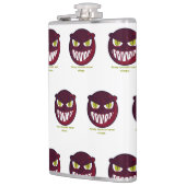 Engelig monster slaapt nooit. heupfles (Links)