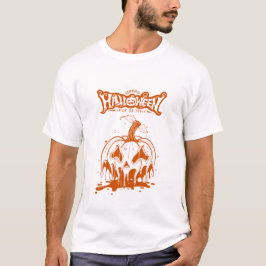 engelige pompoen Halloween schattig spook T-shirt