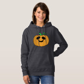 Engelige Pompoen Halloween V2 Hoodie (Voorkant volledig)