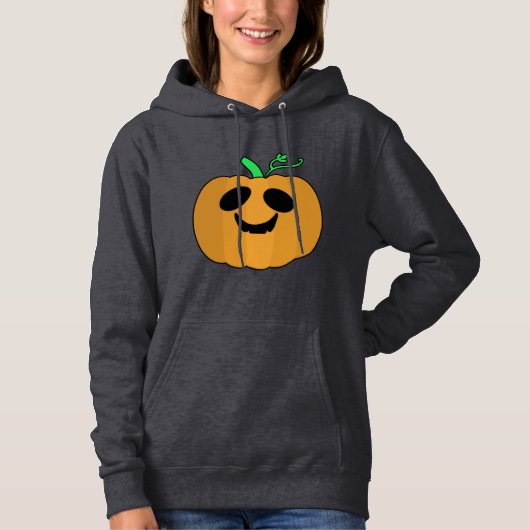 Engelige Pompoen Halloween V2 Hoodie (Voorkant)