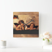 engelklok vierkante klok (Huis)