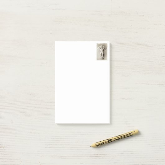 Engelnotities voor baby's post-it® notes (Op bureau)