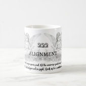 Engelnummer 222 - Uitlijning - Mok met quote (Center)