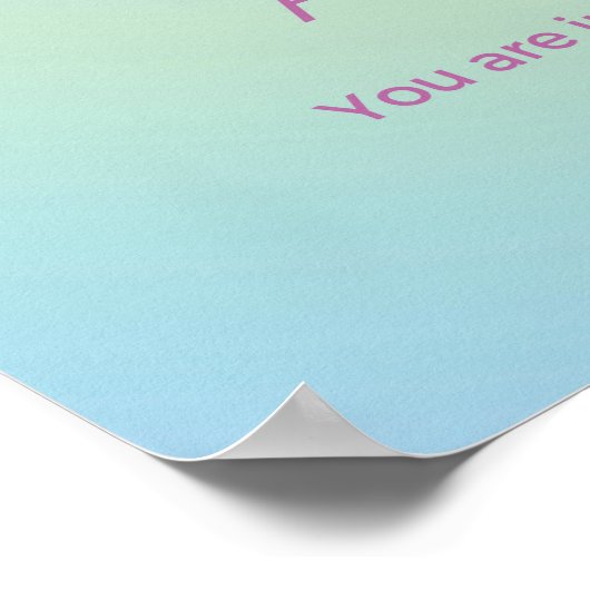 Engelnummer Aura Poster 222 uitlijning (Hoek)