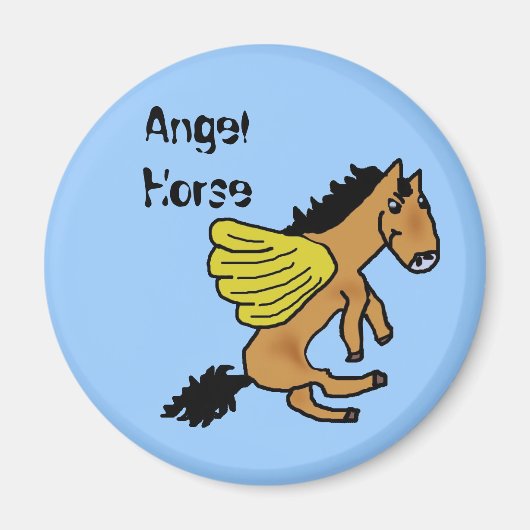 engelpaard, AngelHorse Magneet (Voorkant)