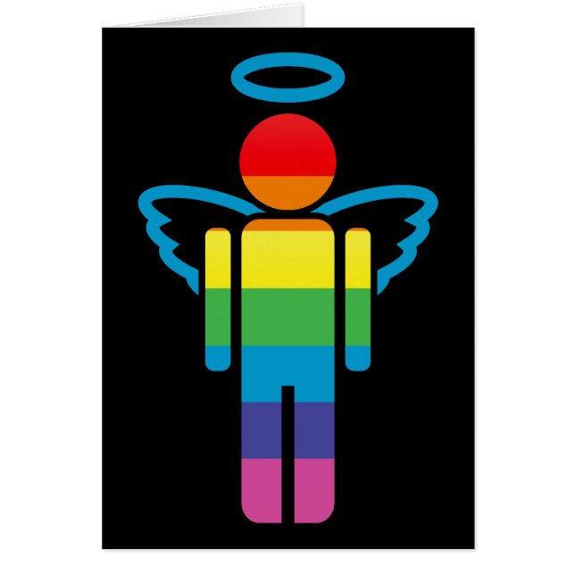 engelpictogram. (Voorkant)