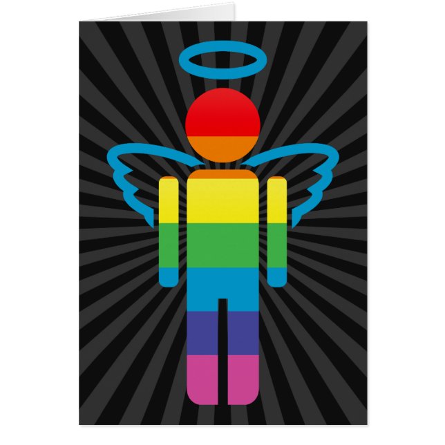 engelpictogram. (Voorkant)