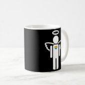 engelpictogram. koffiemok (Voorkant rechts)