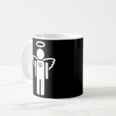 engelpictogram. koffiemok (Voorkant links)
