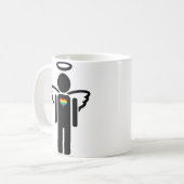 engelpictogram. koffiemok (Voorkant links)