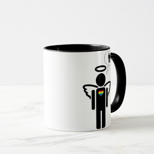 engelpictogram. mok (Voorkant rechts)